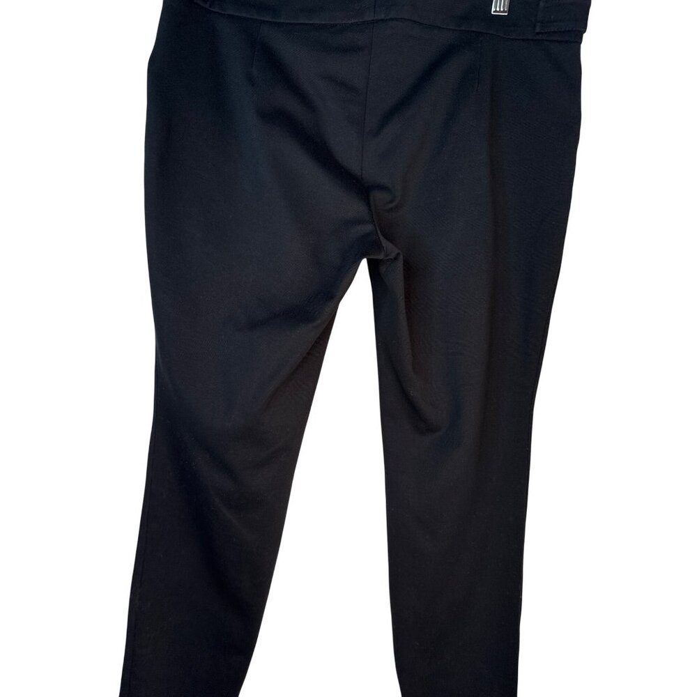 2/$30 Gucci Size 10 Black Slim Fit Stretch Pants Made In Italy - Picture 11 of 13